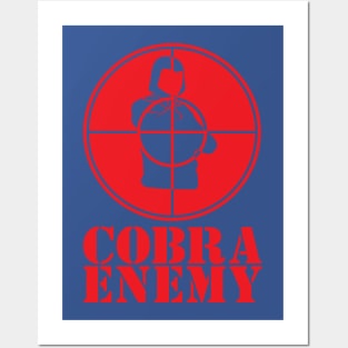 Cobra Enemy – Red Posters and Art